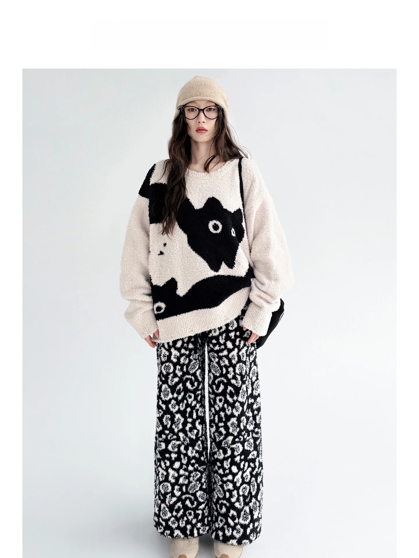 gelato-eyou-spwear-pour-femme-long-sve-rond-ne-f-fce-ensemble-de-pyjamas-vetements-de-maison-ultra-doux-vetements-d'exterieur-convient-pour-w