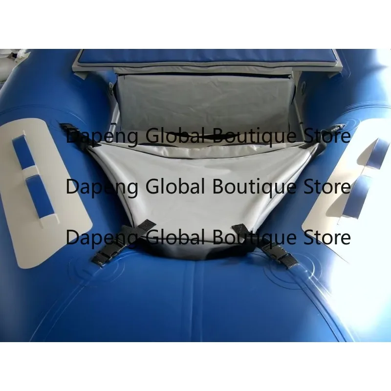 Thick Rubber Inflatable Floating Vessel Supporting External Power Device Outdoor Large Leisure Floating Craft