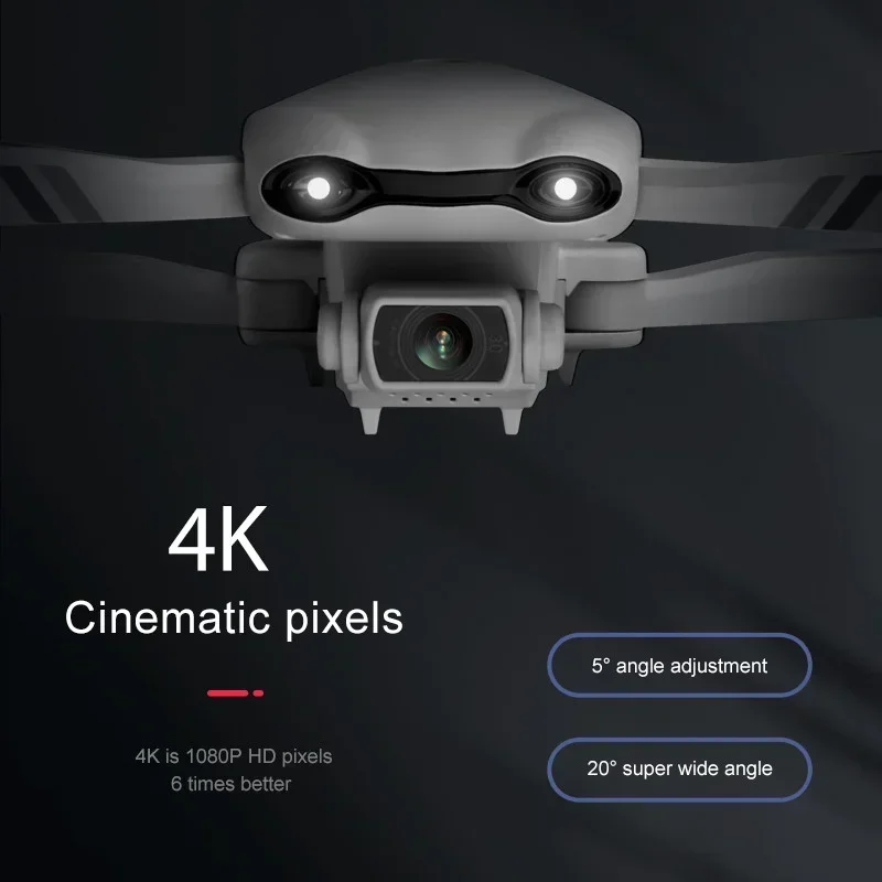 جديد 4K HD كاميرا مزدوجة 2.4G WIFI زاوية واسعة FPV نقل في الوقت الحقيقي RC مسافة 2 كجم طائرة بدون طيار احترافية درون دمى هدايا