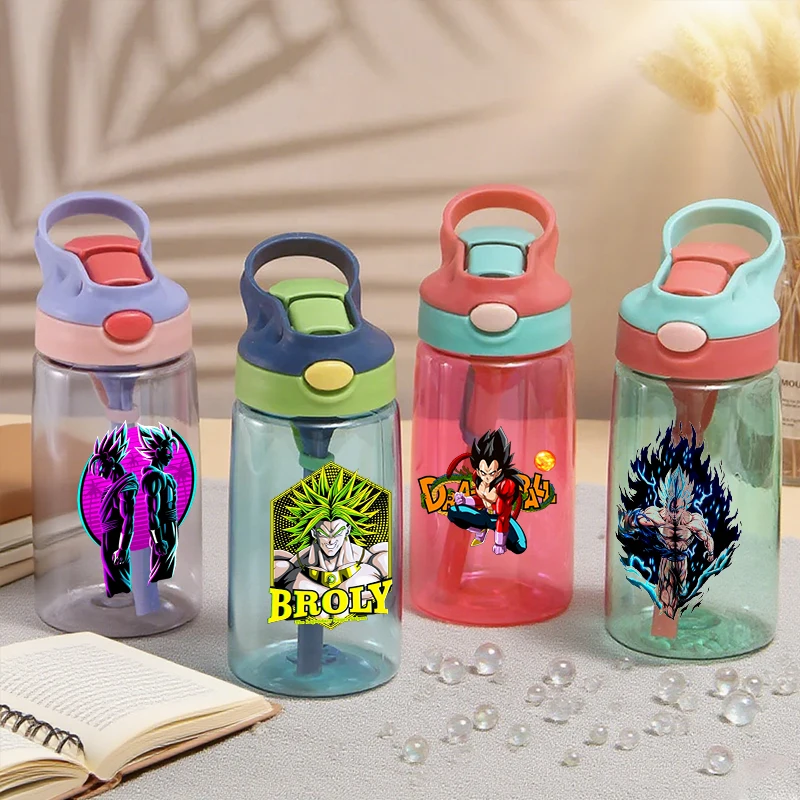 

Dragon Ball Straw Water Cup Stable and Durable Plastic Straw Water Cup Wide Mouth Convenient Water Cup Children's Birthday Gift