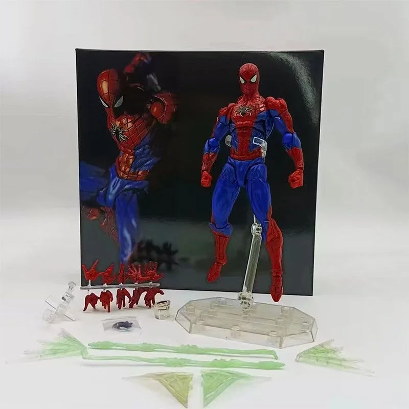 New Anime Spider-Man 2.0 Premium Edition  Amazing Yamaguchi Peter  Dolls Action Figures Models Spiderman Boys Toys Holiday Gifts