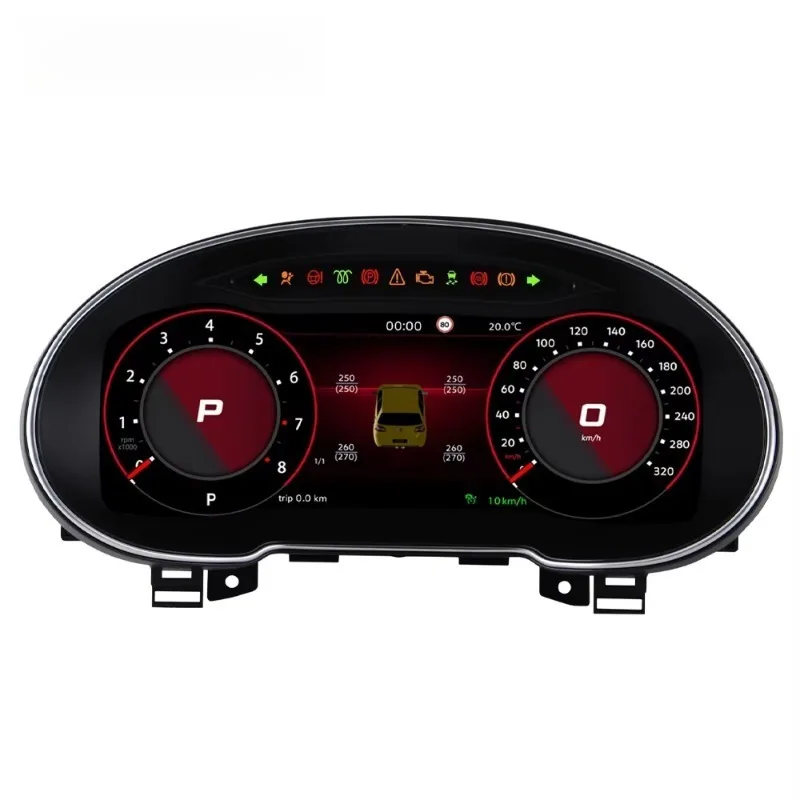 Bingfan 2026 New Digital Instrument  Cluster for Skoda Octavia 2015-2020 Car Dashboard Panel Speedometer