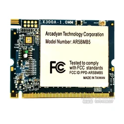 For Atheros AR2413A AR5005G AR5BMB5 Mini PCI Wifi Wireless Card 802.11 B/g Network Wireless Card