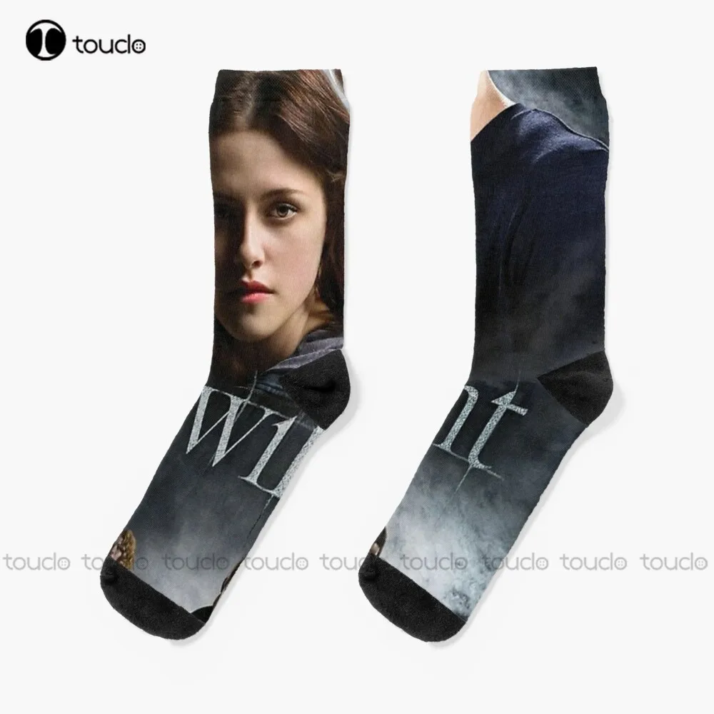 Twilight Movie Love Romance Romantic Movie Film Trend Socks Fun Socks For Women 360° Digital Print Street Skateboard Socks 1Pair