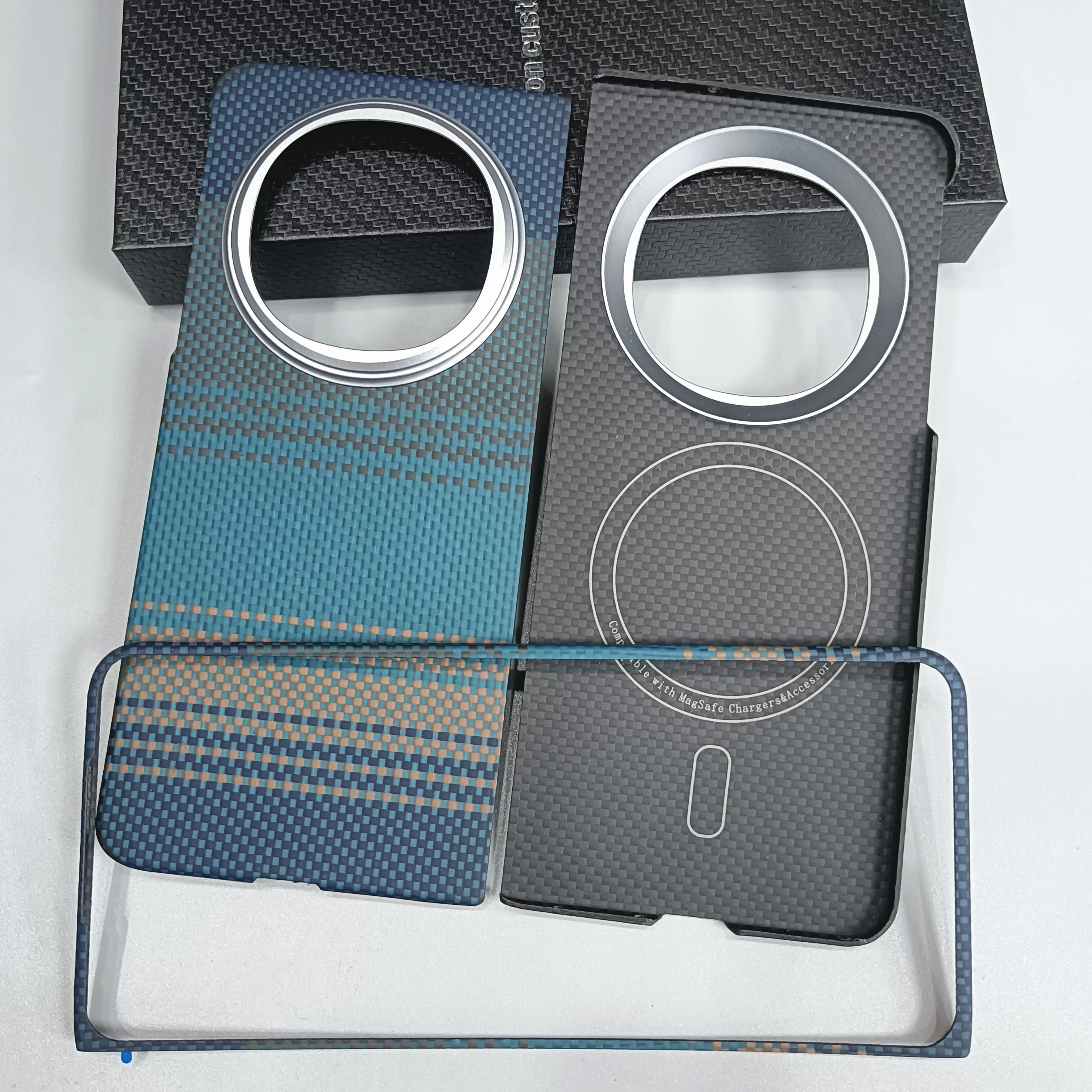 

Asdipsa Genuine Carbon Fiber Magsafe Case For OPPO Find N5 FindN5 Braided Moonrise Magnetic Wireless Thin Matte Armor Cover