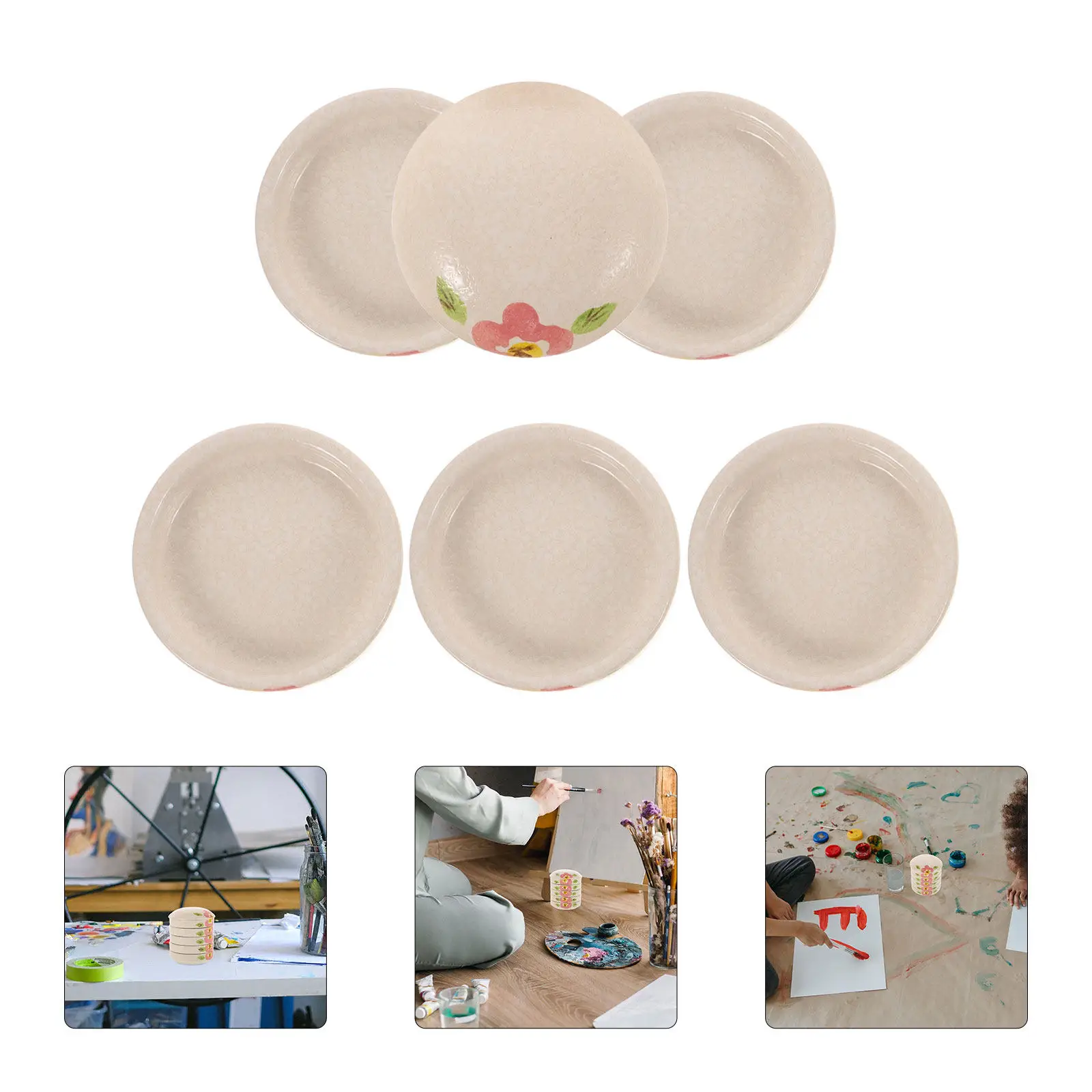 ceramic-palette-with-lid-for-artists-watercolor-gouache-traditional-chinese-painting-vintage-aesthetic-color-mixer-lightweight