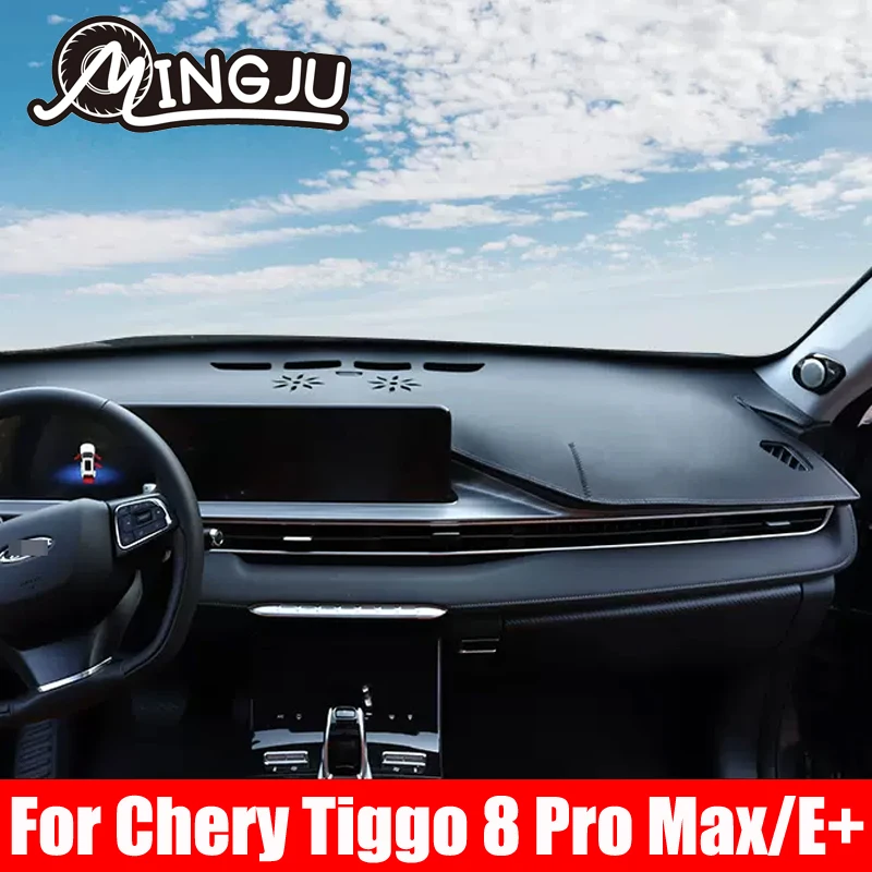 

For Chery Tiggo 8 Pro Max E+ 2022 2023 2024 Car Dashboard Cover Mats Avoid Light Pads Anti-UV Case Carpets Accessories