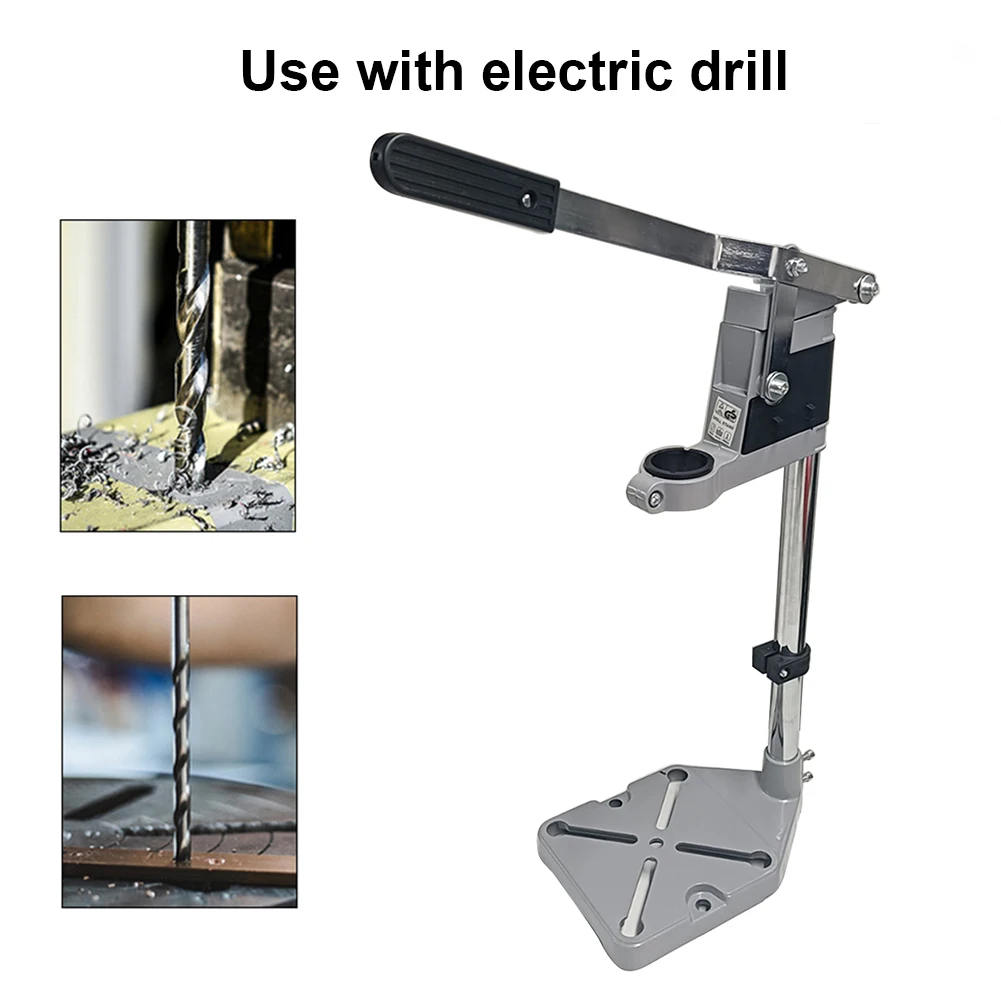 

Электрический настольный сверлильный станок с одним патроном, многофункциональный, из алюминиевого сплава, для работы по дереву