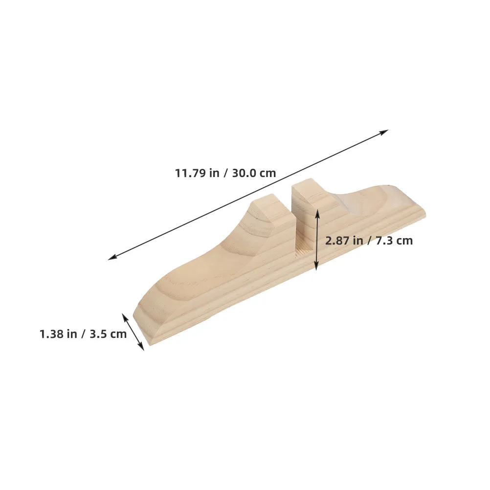 3Pcs Screen Divider Bases Wooden Room Divider Stands Stable Household Partition Supports Folding Privacy Screen Feet