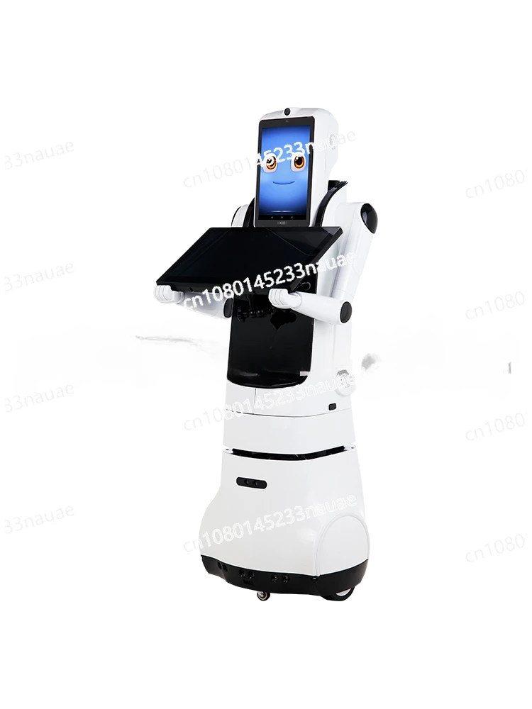 Business Welcome Intelligent Guided Voice Industrial Robot X2 (basic Navigation Version) Dual Screen