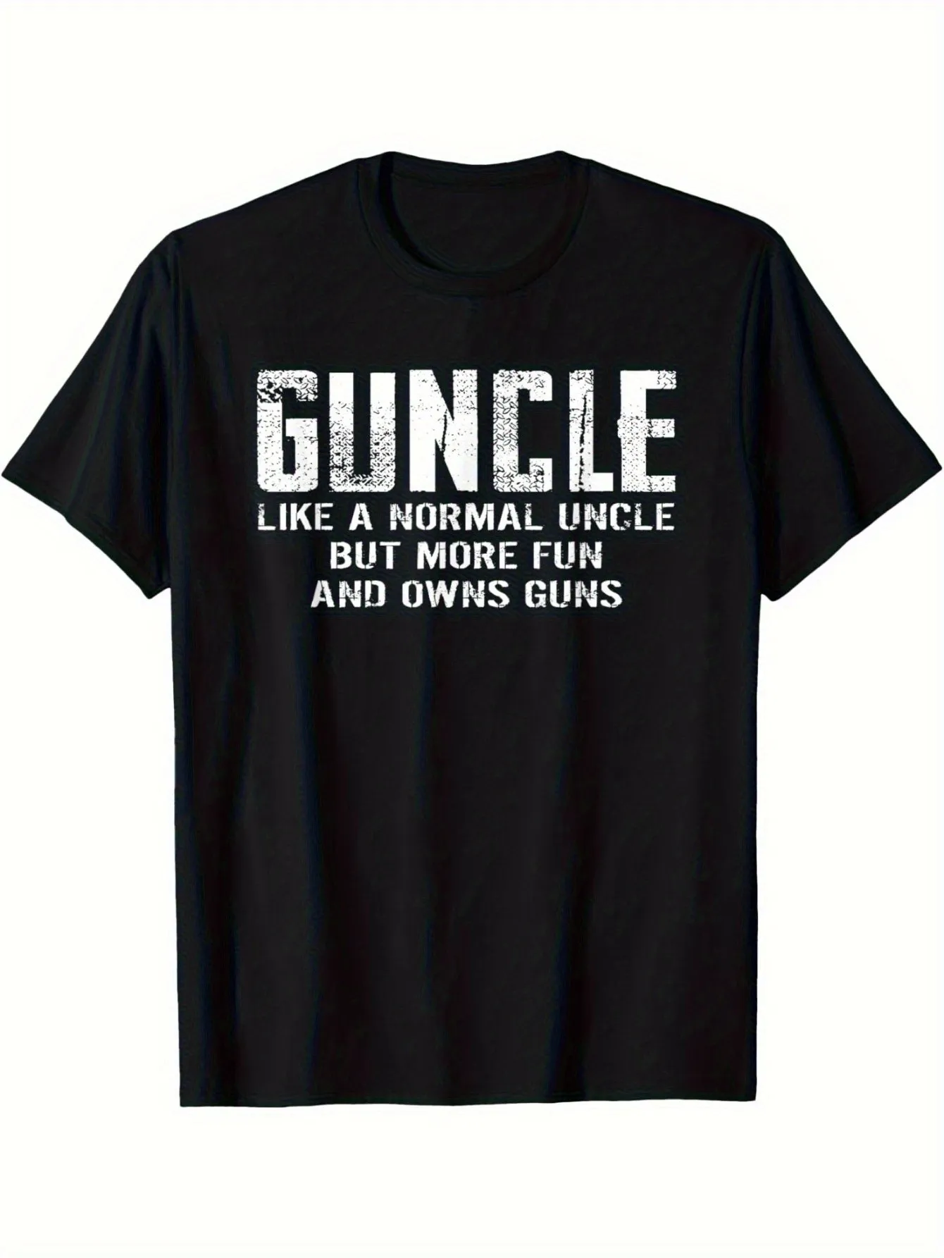 

Gun Host Humor Is Like a Normal Uncle Graphic T-Shirt Unisex Gift for Men Men's T-Shirt