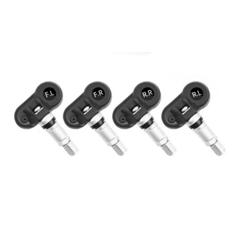 Car TPMS Monitor System Built-In Tire Pressure Sensor Wireless Solar Power TPMS With Tire Pressure Alarm