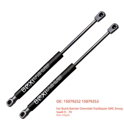 2Pcs Liftgate Gas Springs Lift Support 15079252 15079253 For Buick Rainier Chevrolet Trailblazer GMC Envoy Saab 9-7X Lift Struts
