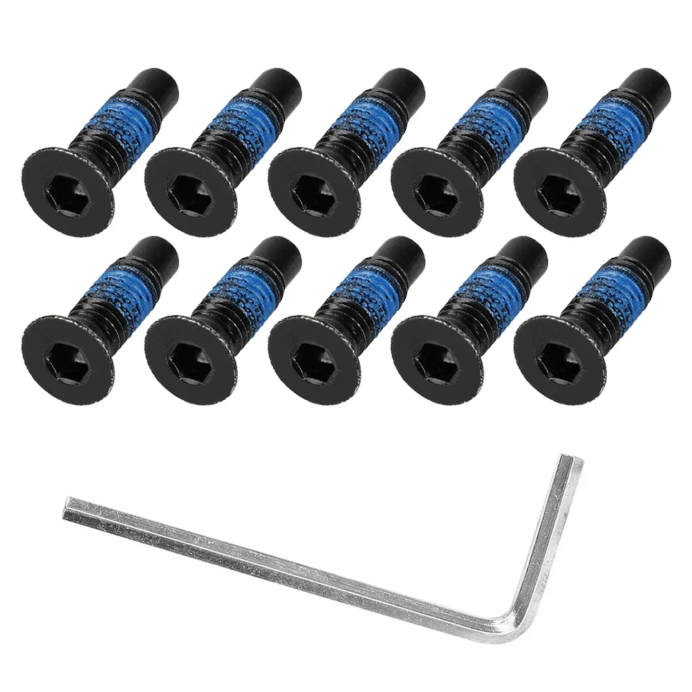 10pcs For Xiaomi M365 Ninebot Max G30 ES Electric Scooter Screw Set Front Fork Tube Pole To Base Mounting Screw Kit With Wrench