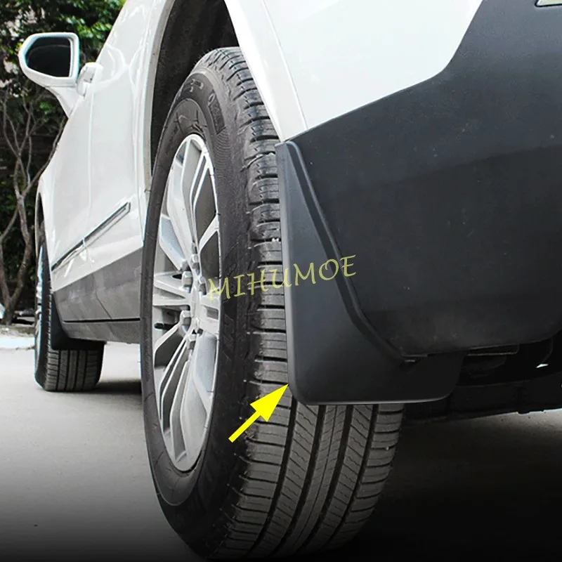 

For Cadillac XT5 4Pcs Car Wheel Mud Flaps Splash Guards Mudflaps Mudguards With Screw 2018 2019 2020 2021 2022 2023 2024 2025