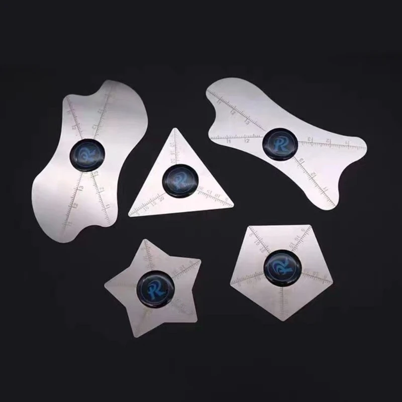 5ASD 5 In 1 professionele smartphone reparatie Tool roestvrij staal gebogen Pry Repair