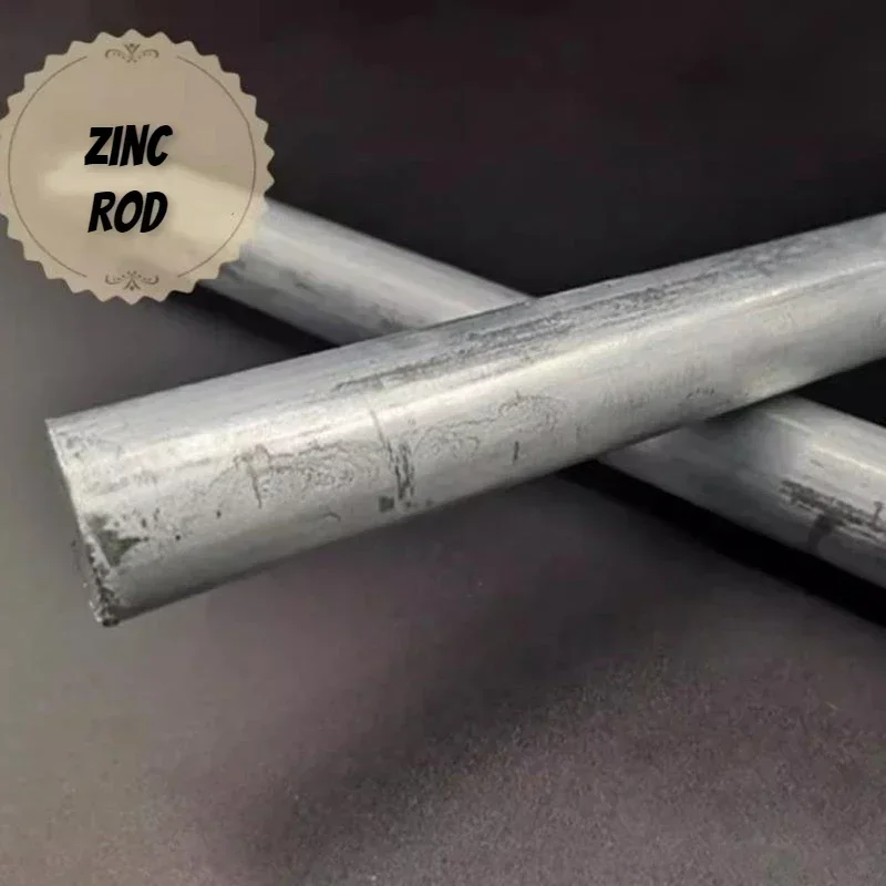 100mm Zinkstaaf Effen Ronde Bar Galvaniseren Anode Elektrode Diameter 3mm 4mm 5mm 6mm 8mm 10mm 12mm 14mm 15mm -25mm