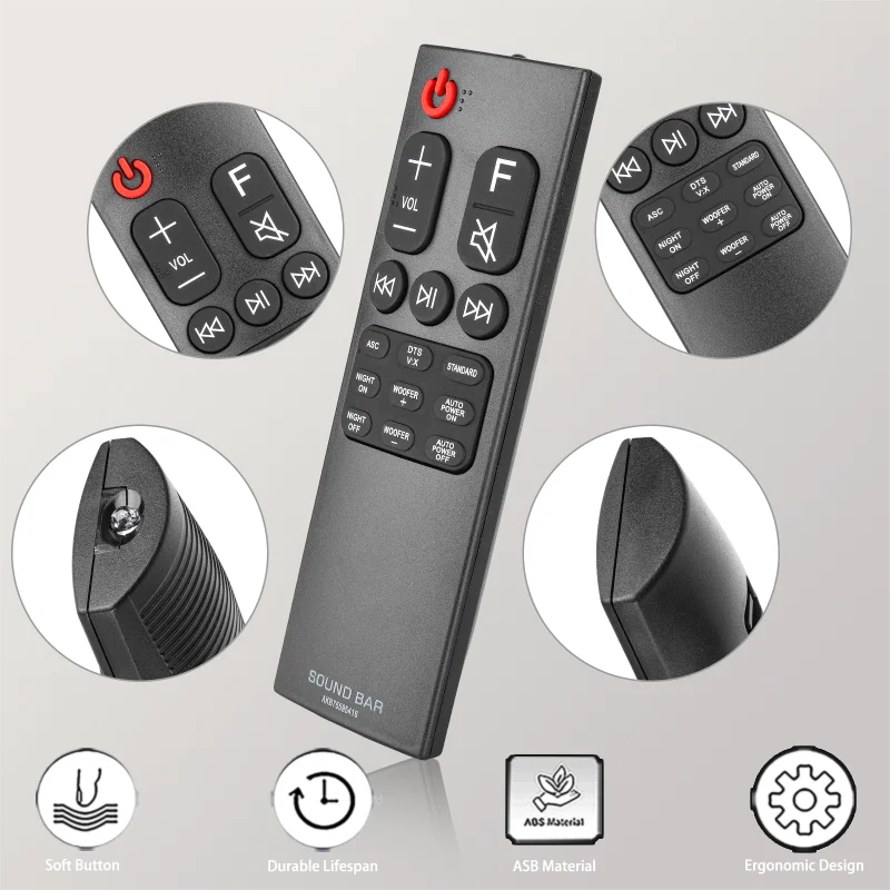 

AKB75595416 For LG Remote Control, For LG Sound Bar SK5Y SK5