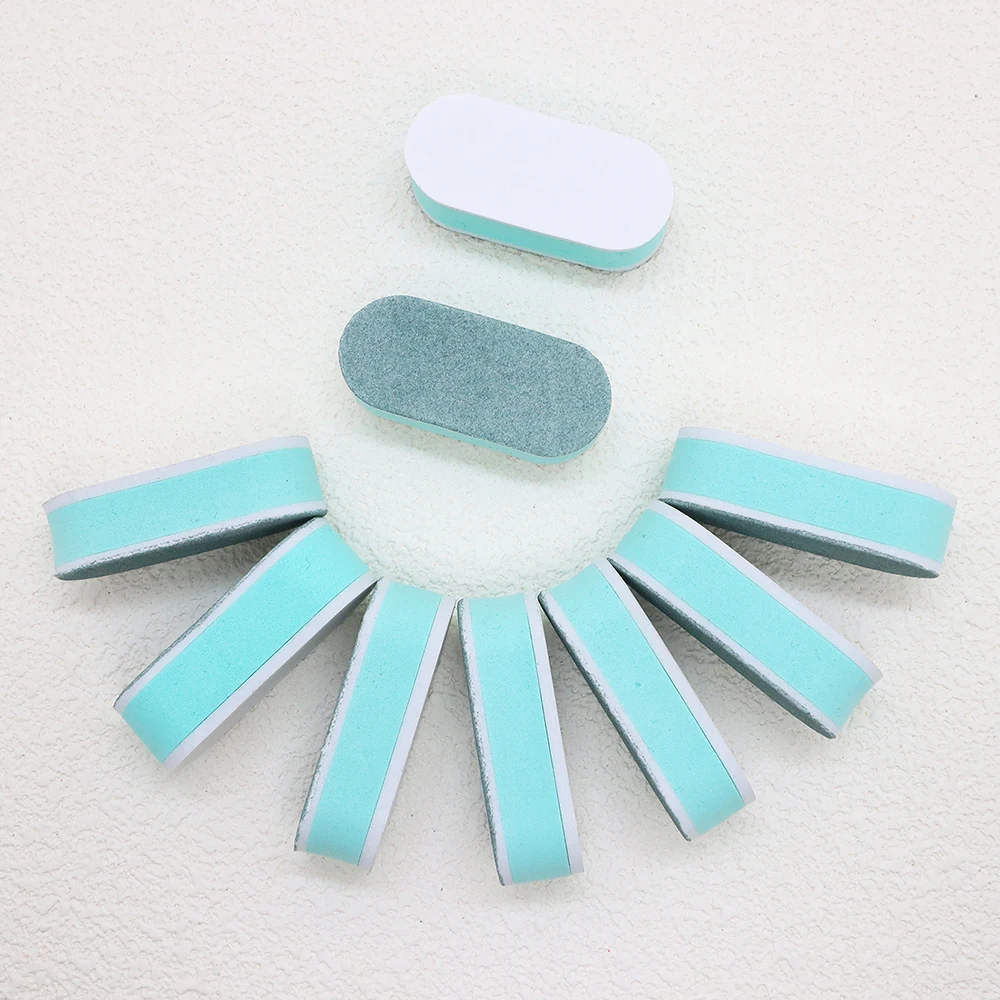 

300Pcs Double Sided Nail Buffer File Block Washable Durable Manicure Files Buffing Nail Stylist Supplies Polish Nail Accessories