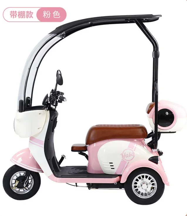 60v 500w 800W 1000W High Quality Electric Motorcycle Scooter Electric Tricycles For Adult With Anti-rain Roof