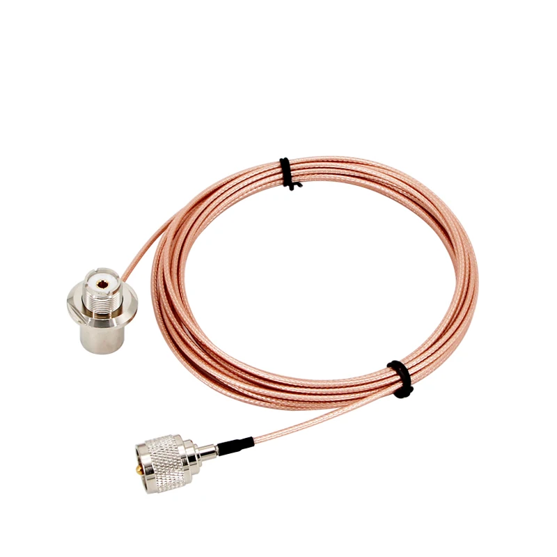 5M 50-1.5 RG316 koncentryczny kabel antenowy 50 Ohm niska strata RF Pigtail Adapter posrebrzany/wysokiej częstotliwości