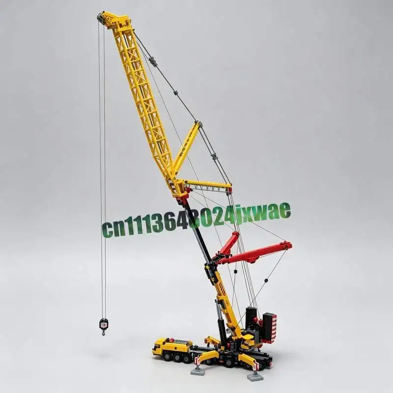 2402PCS Ultimate Mobile Crane Model Custom Puzzle Technical DIY Assembly Building Blocks Toy Gift Engineering Collection Display