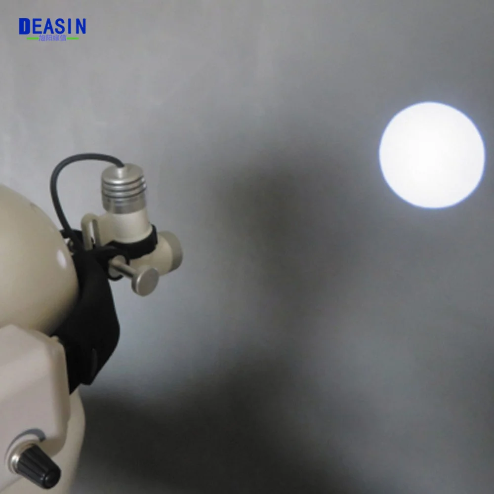 دن tal 3 واط LED 2.5X/3.5X رئيس يرتدي مجهر المكبر الأبيض الطبية عن طريق الفم العلوي زاوية قابل للتعديل #6