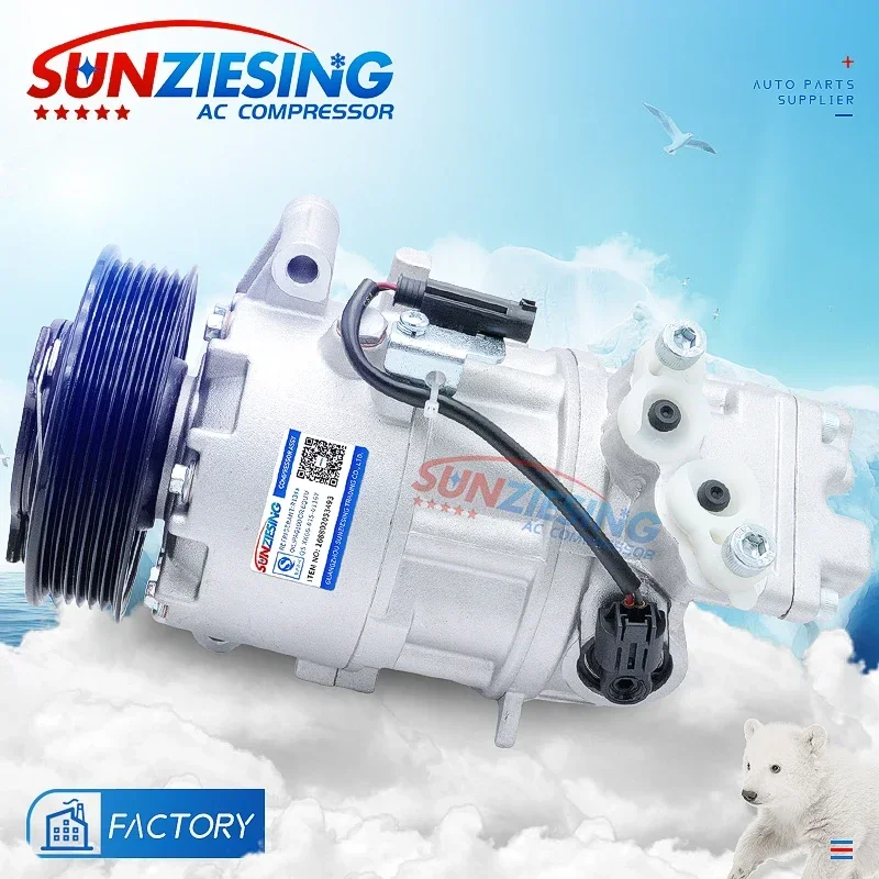 for Bmw 1 E81 E82 E88 3 E90 E92 E91 X1 E84 Cse613C Ac Compressor 64529182793 64509156821 64509145351 64526915380 64529156821