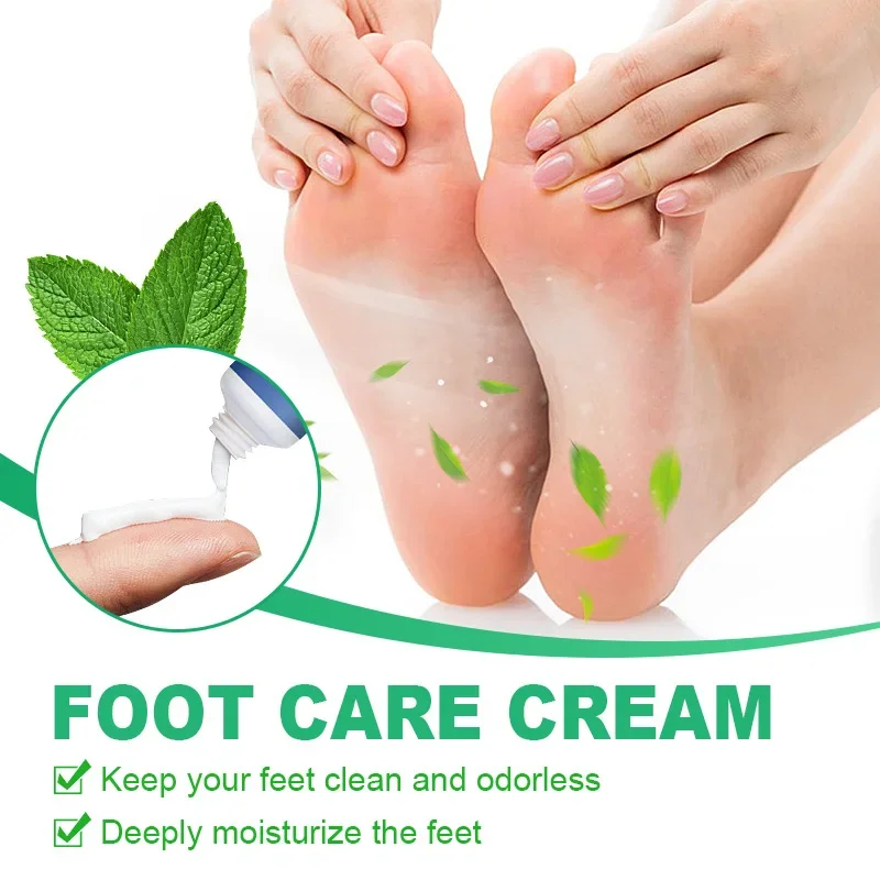 Deodorant Ointment for Foot Athlete\'s Foot Ointment Feet Odor Care Cream Foot Fungal Treatment Clean-smelling Beleza E Saúde