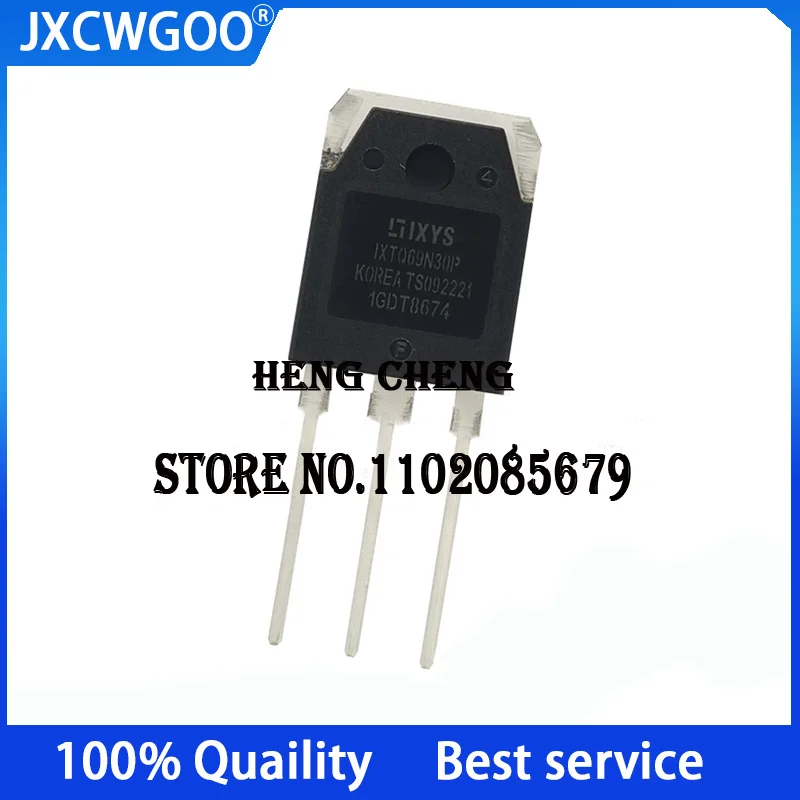 

10PCS 100%New Original IXTQ69N30P 69N30P TO-3P N-channel 300V 69A Field-effect transistor