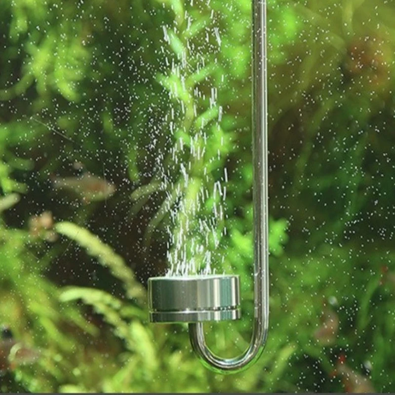 Aquarium CO2 Nebulizer Diffuser Stainless Steel Aquatic Plants Co2 Diffuser Generator Equipment Accessories CO2 Diffuser