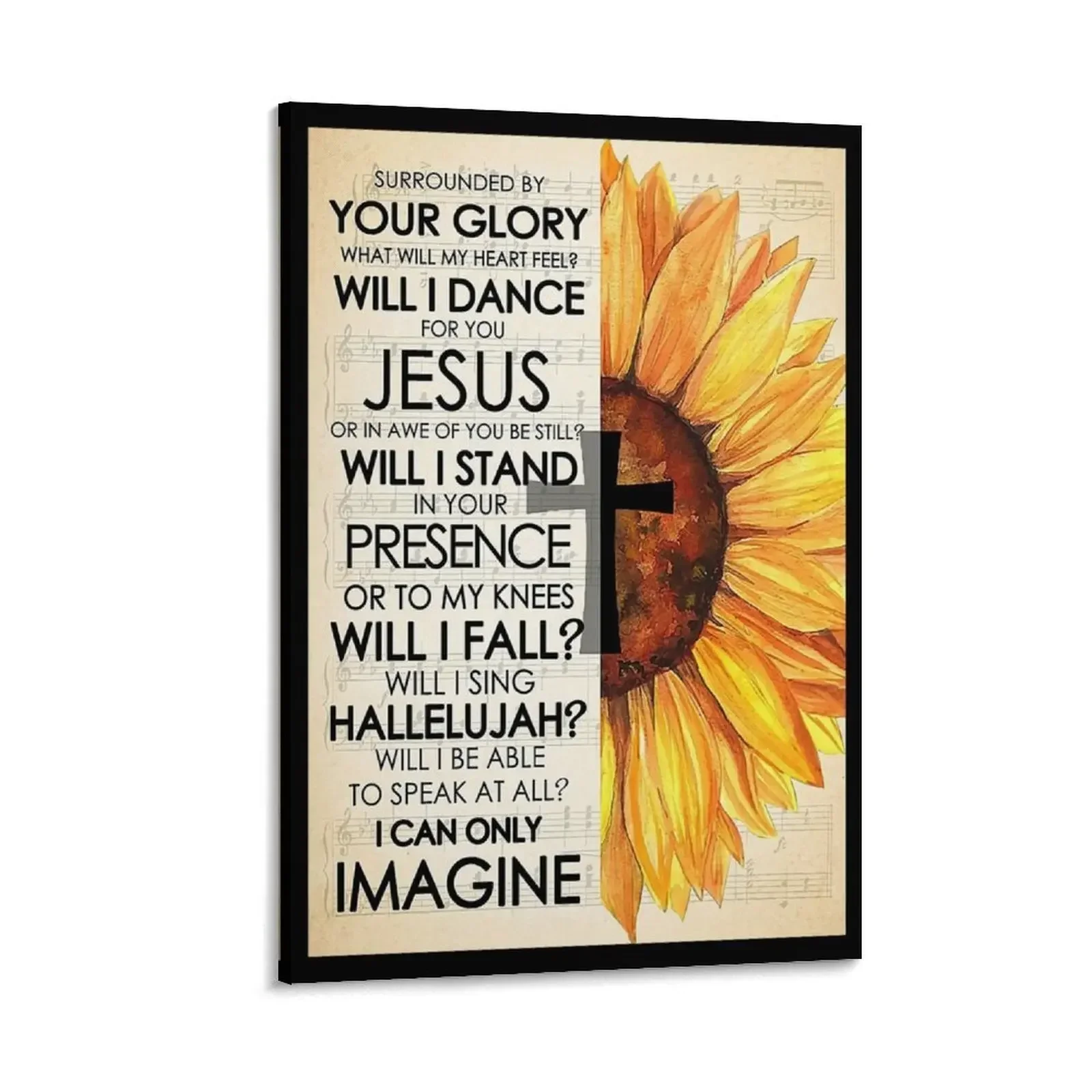 

Christian - I Can Only Imagine Canvas Painting wall art canvas painting aesthetic room Decorative painting for bedroom