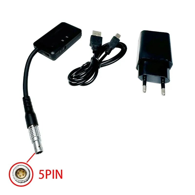 5 Pin USB Data Bluetooth Adapter Cable For Leica TS02/03/06/07/09/10/16/19 TPS1200/1800/2003 Total Station Modle EU US Plug