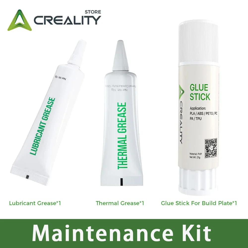 Creality Original Maintenance Kit 3pc/Set Glue Stick for Build Plate+Thermal Grease+Lubricant Grease 3d Printer Accessories