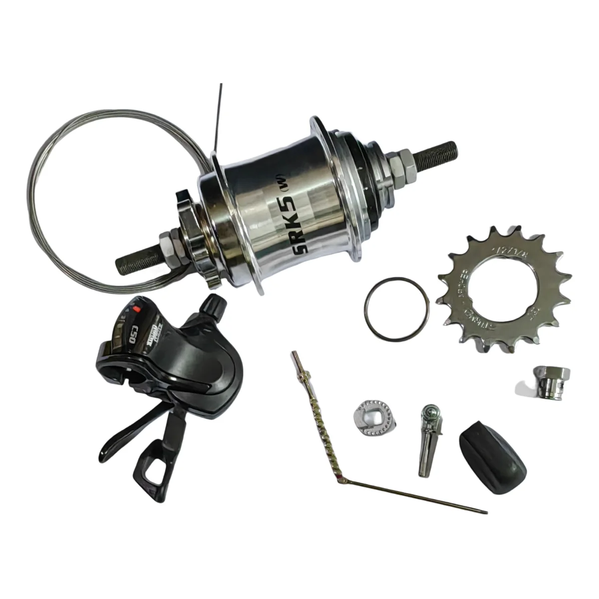 

Sturmey Archer SRK5 с внутренним редуктором, 5-скоростная задняя ступица для велосипеда и дискового тормоза с комплектом рычагов переключения передач