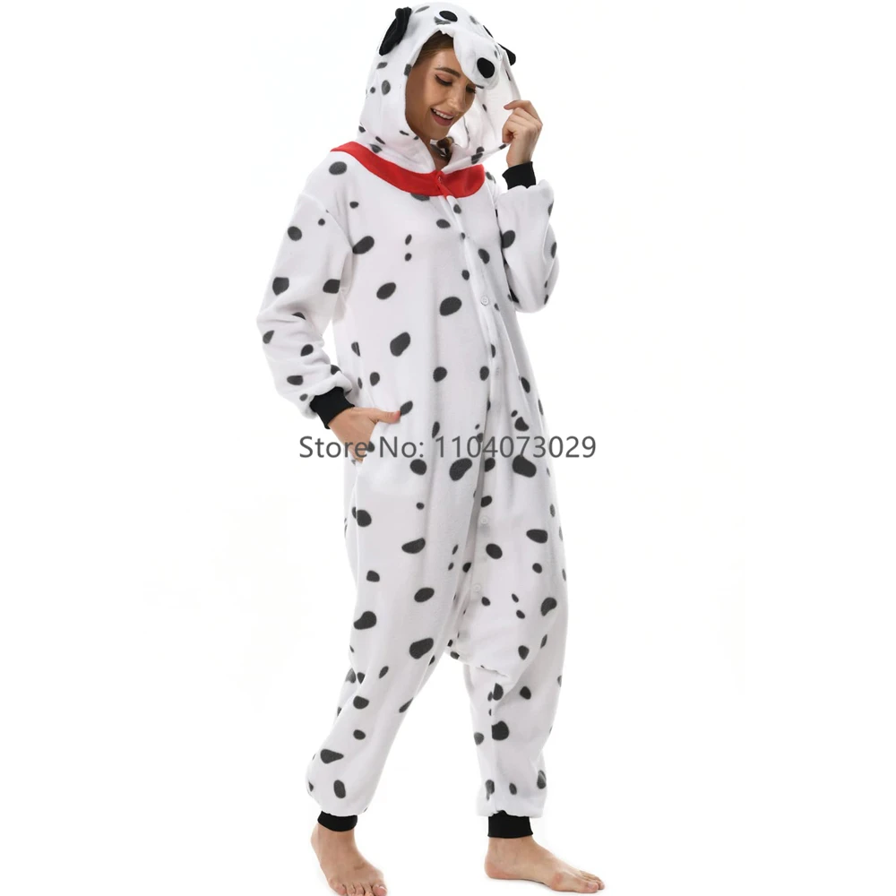 Onesieshow Animal Kigurumi Pyjamas Halloween Onesies Adult Kids Cartoon Dog Pajama Cosplay Party Costume Women Men Homewear