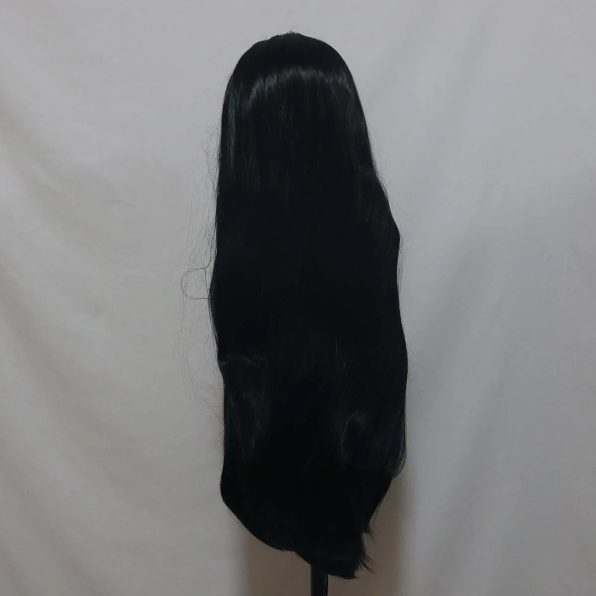 Perruque de cheveux noirs longs et lisses pour femmes, simulateur Yandere Cos Ryoba Aishi