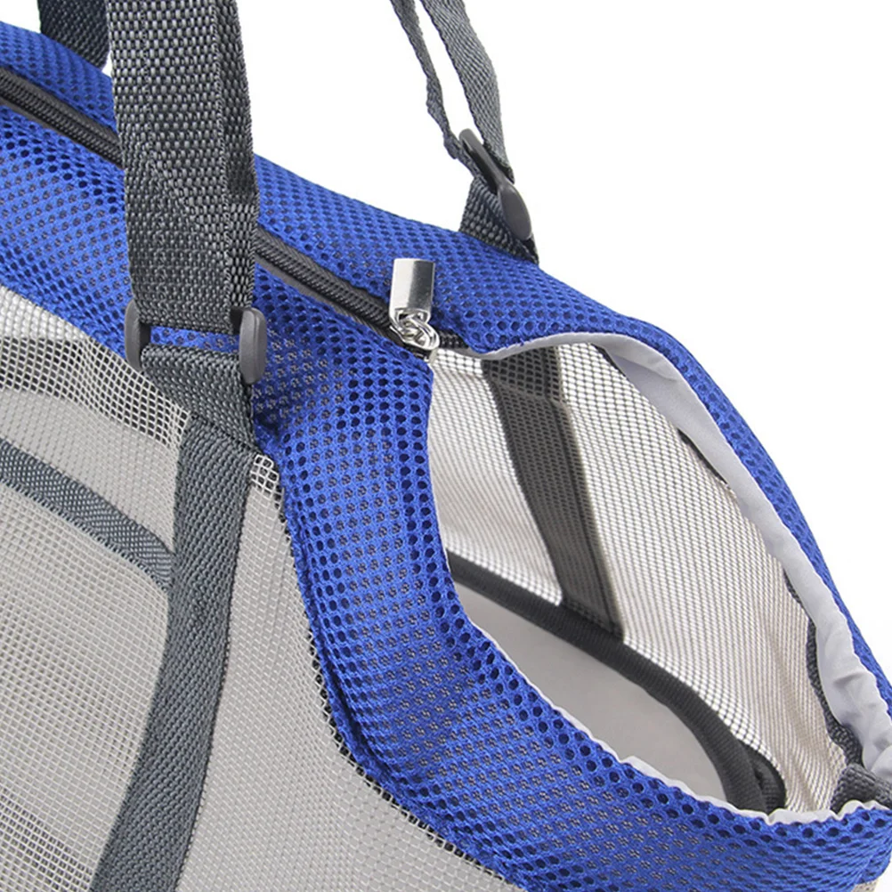 حقيبة الحيوانات الأليفة تنفس شبكة كبيرة جرو حقيبة سفر للكلاب الصغيرة في الهواء الطلق حقيبة يد القط الناقل للطي الكلب الناقل لرحلة التخييم