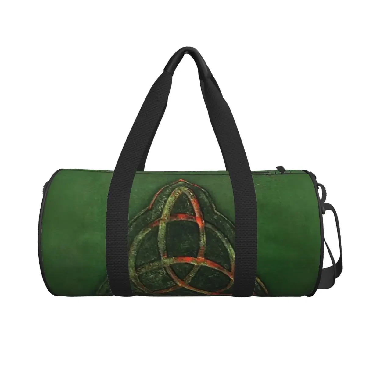 Book Of Shadows Charmed Triquetra Design Large Duffle Gym Bag Waterproof Duffle Travel Bags Handbags Fitness bag