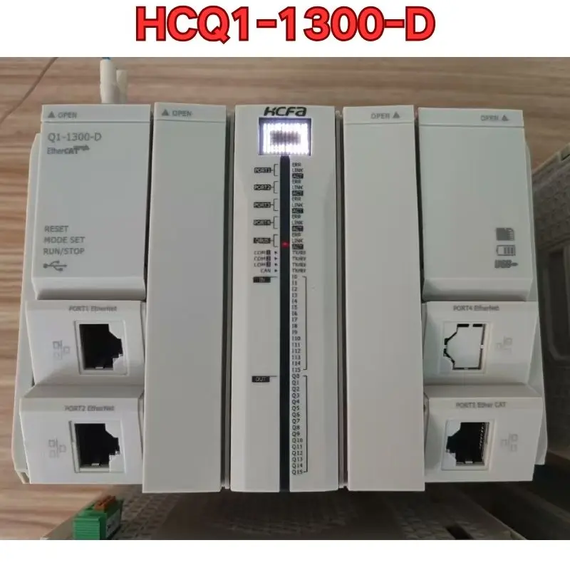 

Бывший в употреблении тест функции контроллера ПЛК HCQ1-1300-D обычно. Новейшая цена в 2025 году.