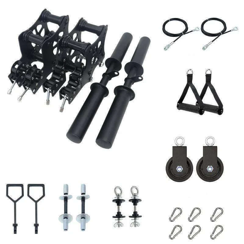New Design Fit 50/60/75MM Pipe Gym Smith Accessories Attachment  Bearing High Pull Sliding Components