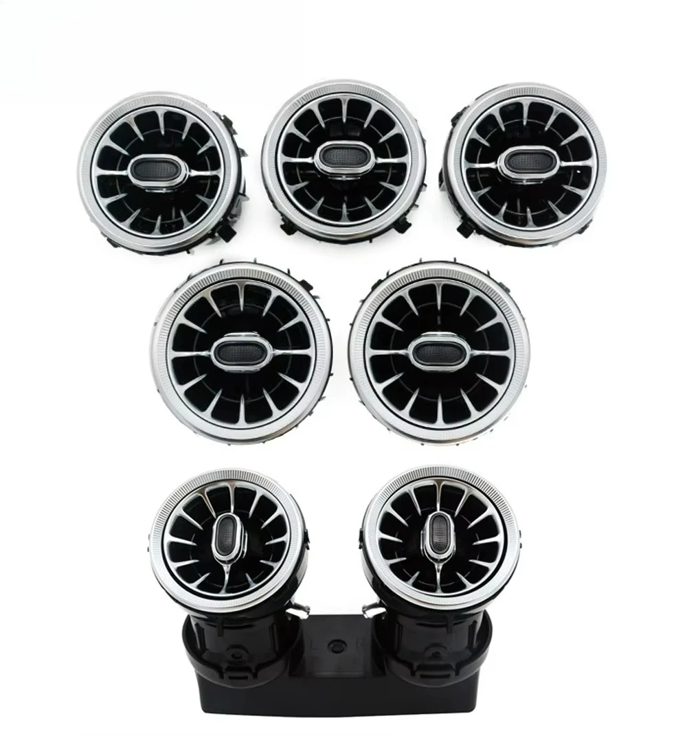 Upgraded 64-color front turbo vent rear vent for Class C for W205 X253 GLC Ambient Light