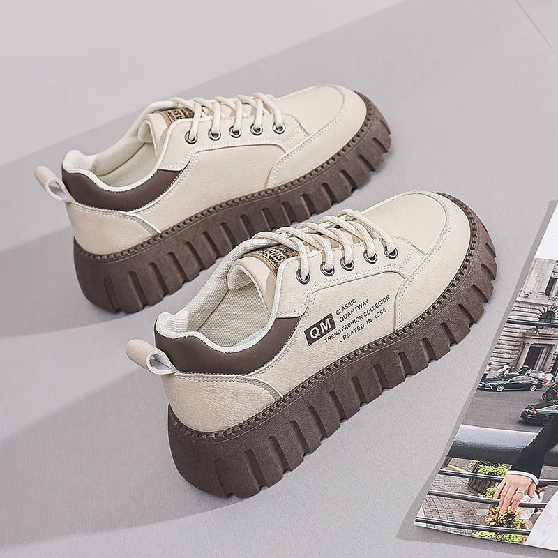 Natural Leather Demi-season Women's Brand Sneakers Running Vip Shoes Woman Brands For Women Sports Buy Krasovki Sporty Pie