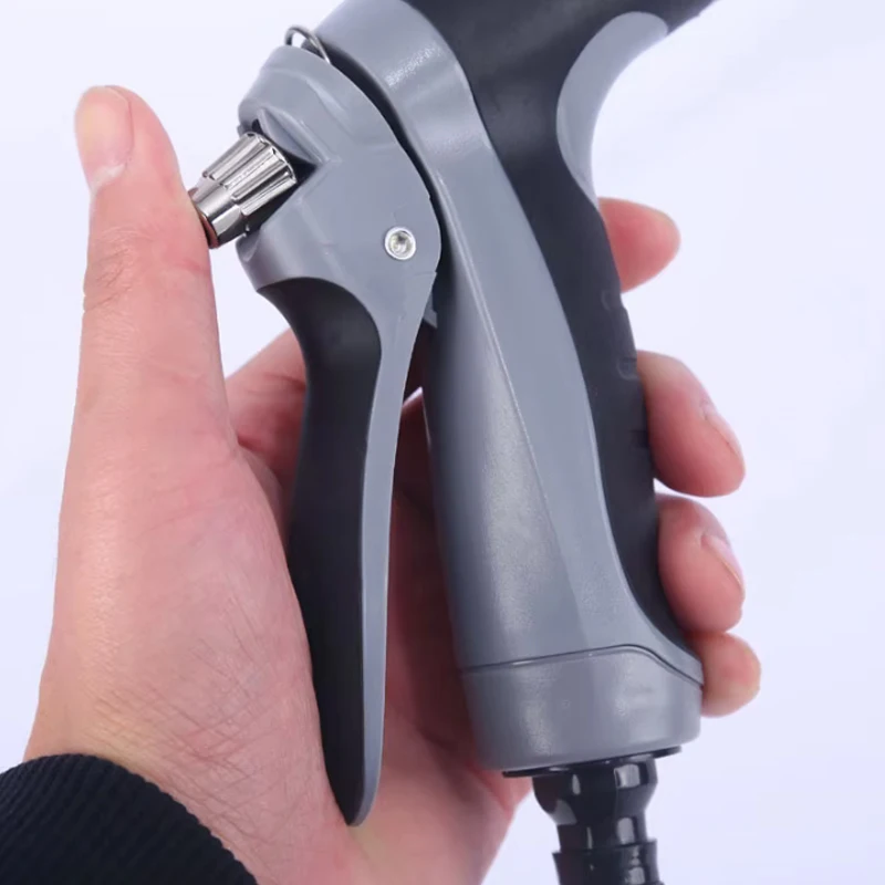 ปืนฉีดน้ำล้างรถแรงดันสูง, ด้ามจับยาง, หัวฉีดแบบก้านยาวทำจากโลหะผสม, ชุดต่อขยายโลหะ ครัวเรือนส่วนบุคคล