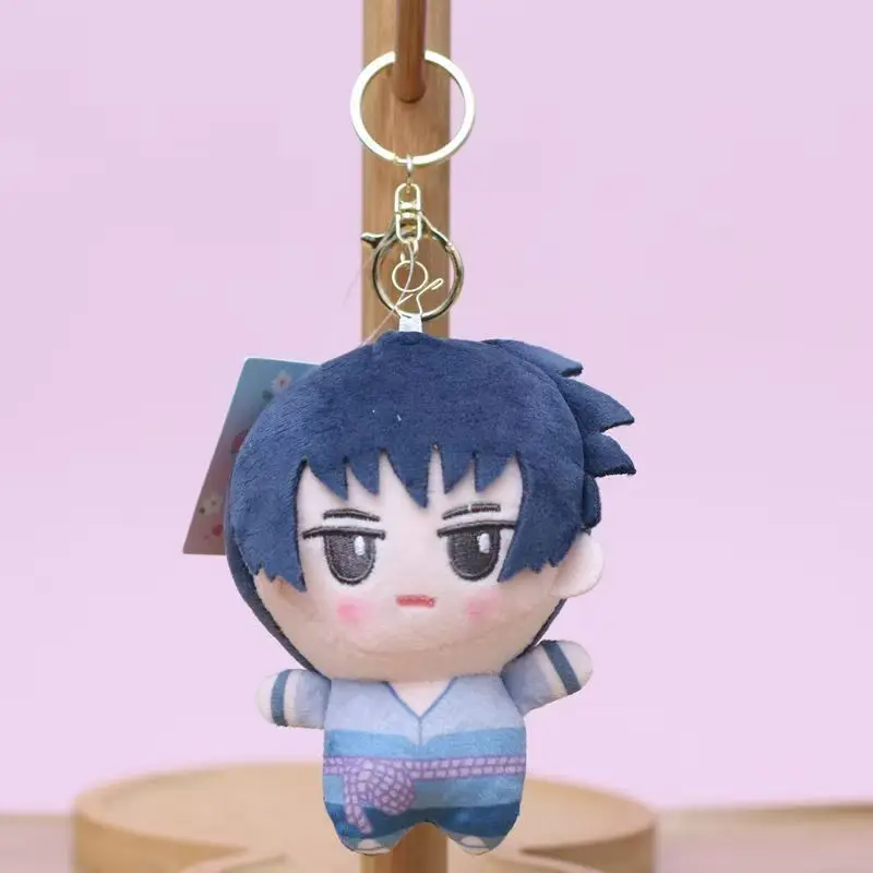 Pluszowe breloczki anime Naruto, urocze zawieszki do torebki Sasuke Sakura, kawaii Kakashi Minato, miękkie akcesoria na prezent urodzinowy