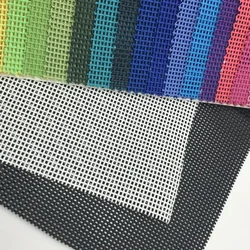 1 Yard Colorful Teslin Mesh Fabric Waterproof Outdoor Beach Chair Folding Recliner Bow Swing Chair Pet Bed Office PVC Cloth