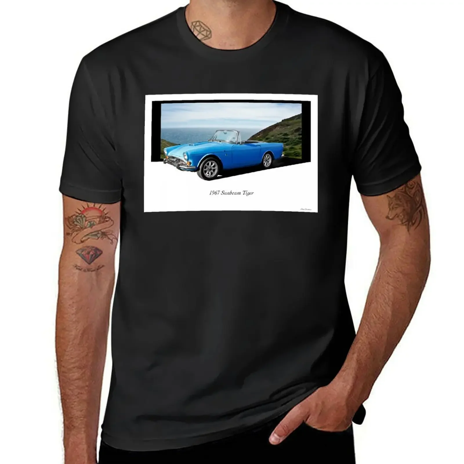 1967 Sunbeam Tiger T-Shirt anime clothes quick drying t shirt men 100℅ cotton