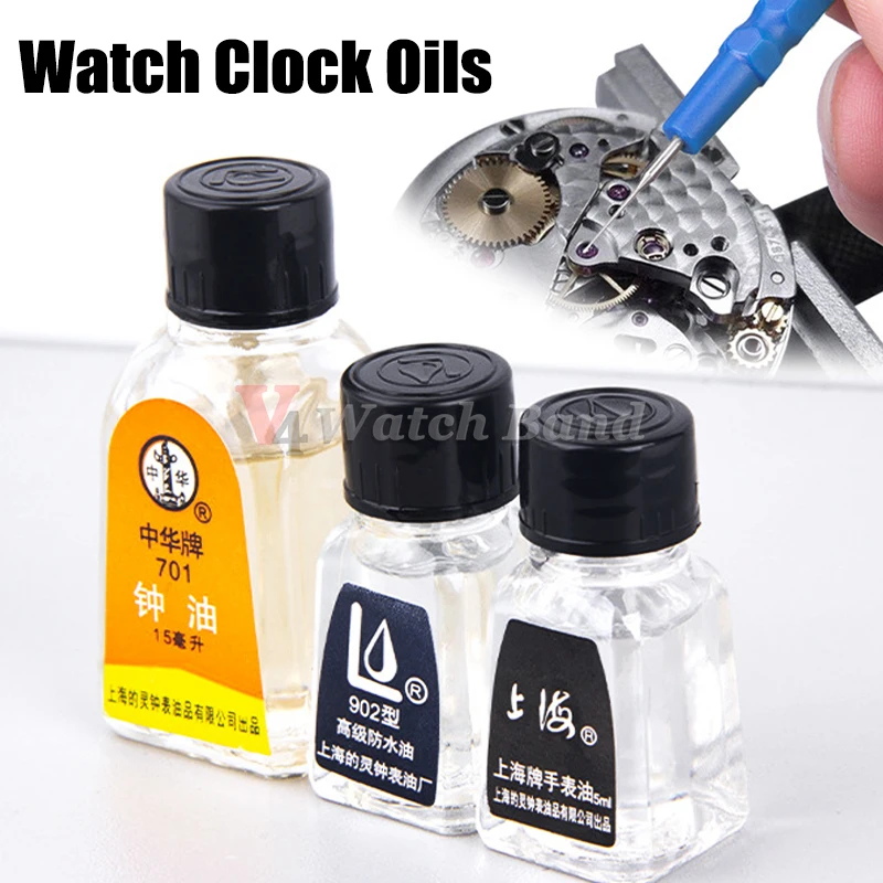 

Watch Repair Tools Professional Watch Clock Oils Lubricant Maintenance for Watchmaker Tool Waterproof Synthetic 702 701 902 Oil