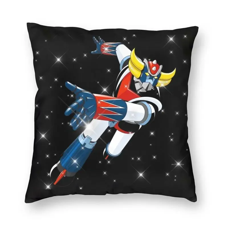 Luxury Goldorak Cushion Cover Soft Anime Manga Goldrake Throw Pillow Case Bedroom Decoration