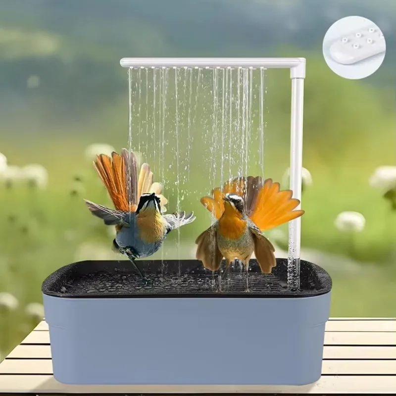 

Bird Bath Shower Tub Automatic Circulated Controller Parrot Bath